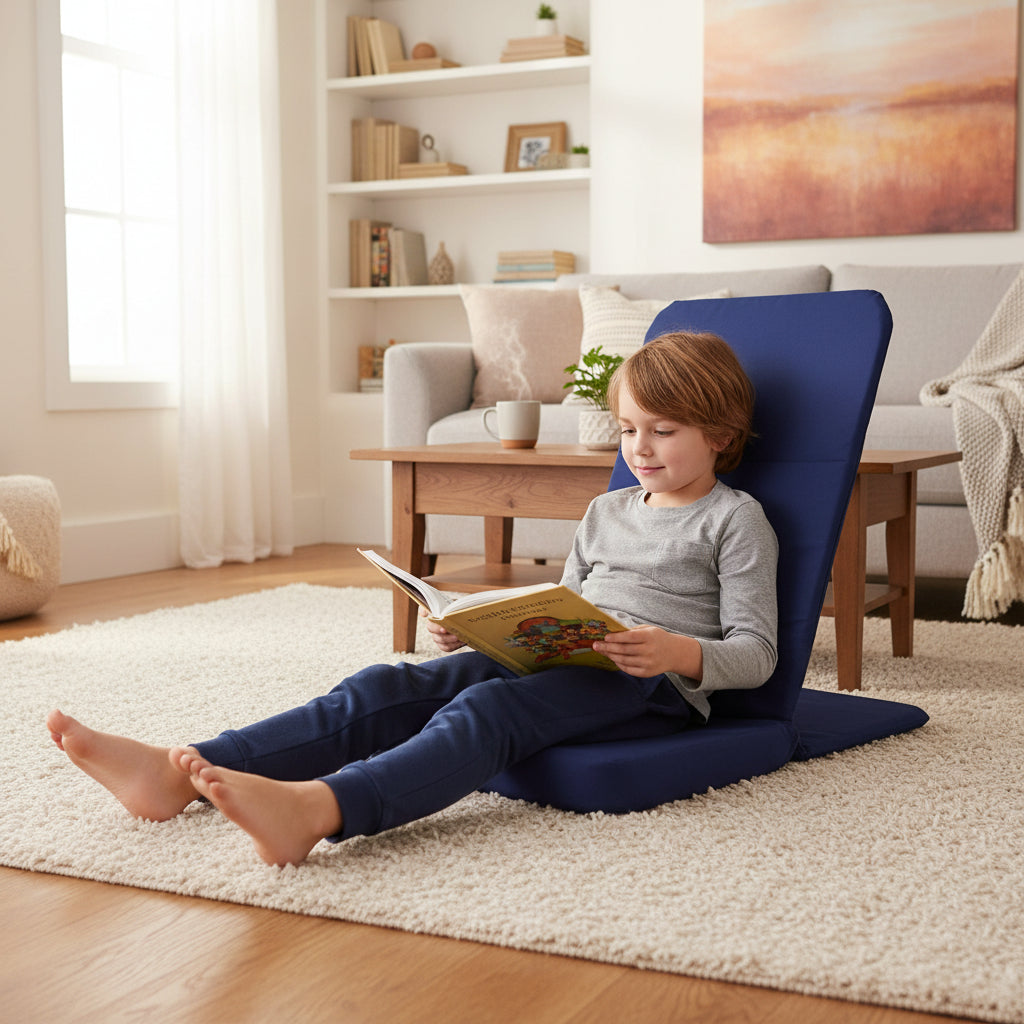 Stackable & Reclining Meditation easy floor Chair - Regular